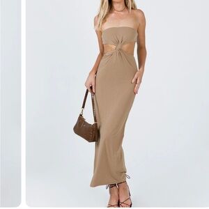 Princess Polly Brown Dress